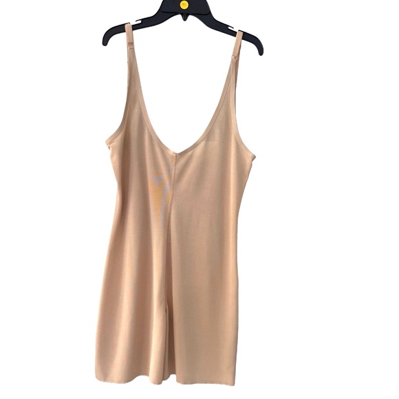 SKIMS SHEER CORE SCULPT OPEN BUST MID THIGH BODYSUIT CLAY NUDE XL SOLD OUT! NEW! - Picture 7 of 10